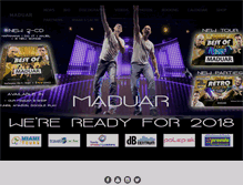 Tablet Screenshot of maduar.com